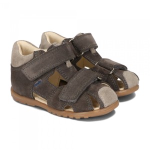 Sandałki skórzane chłopięce Pierwsze Kroczki Ameko