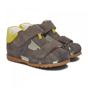 Sandałki skórzane chłopięce Pierwsze Kroczki Ameko