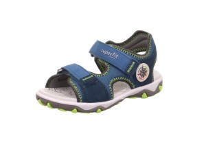 Chłopięce sandały Superfit Mike 3.0 Blau/Gelb 1-009466-8030