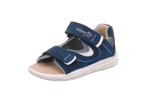 Sandałki Superfit NINO BLAU/GRAU 1-001060-8000