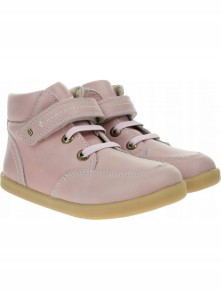 Trzewiki skórzane Bobux Timber Dusk Pink seria Kid+ różowe 