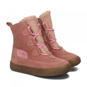 Trzewiki zimowe z membraną TE-POR AMEKO Milo-Brownrose