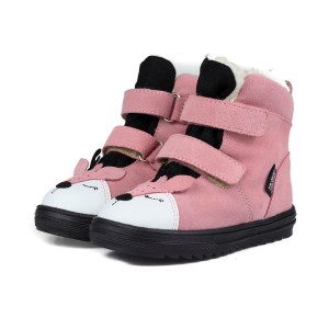 Trzewiki zimowe Mido z membraną jelonki różowy