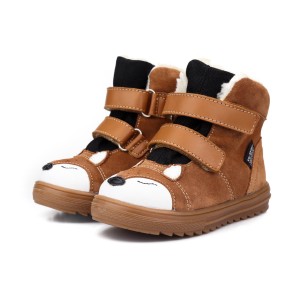 Trzewiki zimowe Mido z membraną liski  rudy